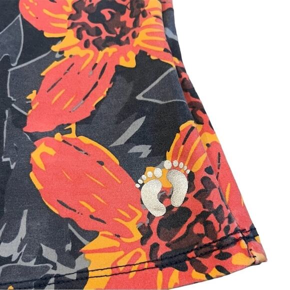 Hang Ten Pullover UPF 50 Floral Sun Rashguard Top Long Sleeve Quick-Dry XS - Picture 8 of 13